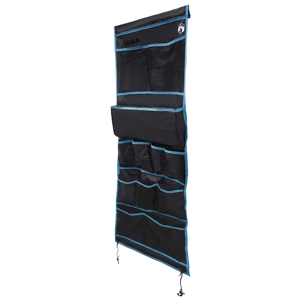 vidaXL Sacchetto di stoccaggio Nero, Blu 161 x 58.5 cm Oxford