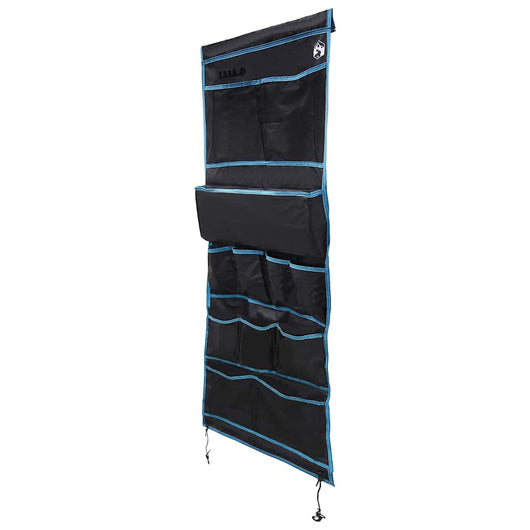 vidaXL Sacchetto di stoccaggio Nero, Blu 161 x 58.5 cm Oxford