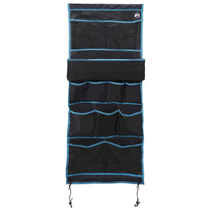 vidaXL Sacchetto di stoccaggio Nero, Blu 161 x 58.5 cm Oxford