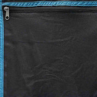 vidaXL Sacchetto di stoccaggio Nero, Blu 140 x 40 cm Oxford