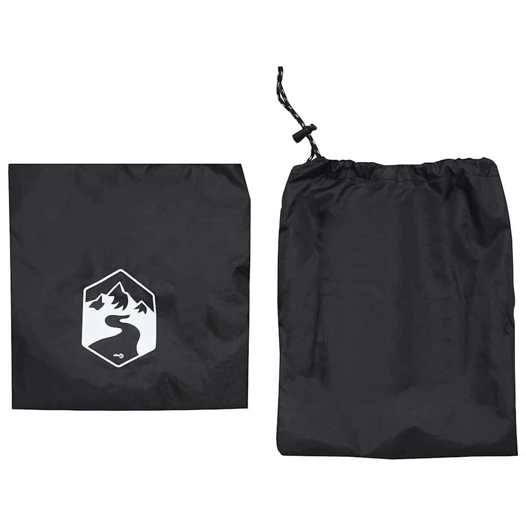 vidaXL Copertura per Ruote Nero, Blu 108 x 76 cm Oxford