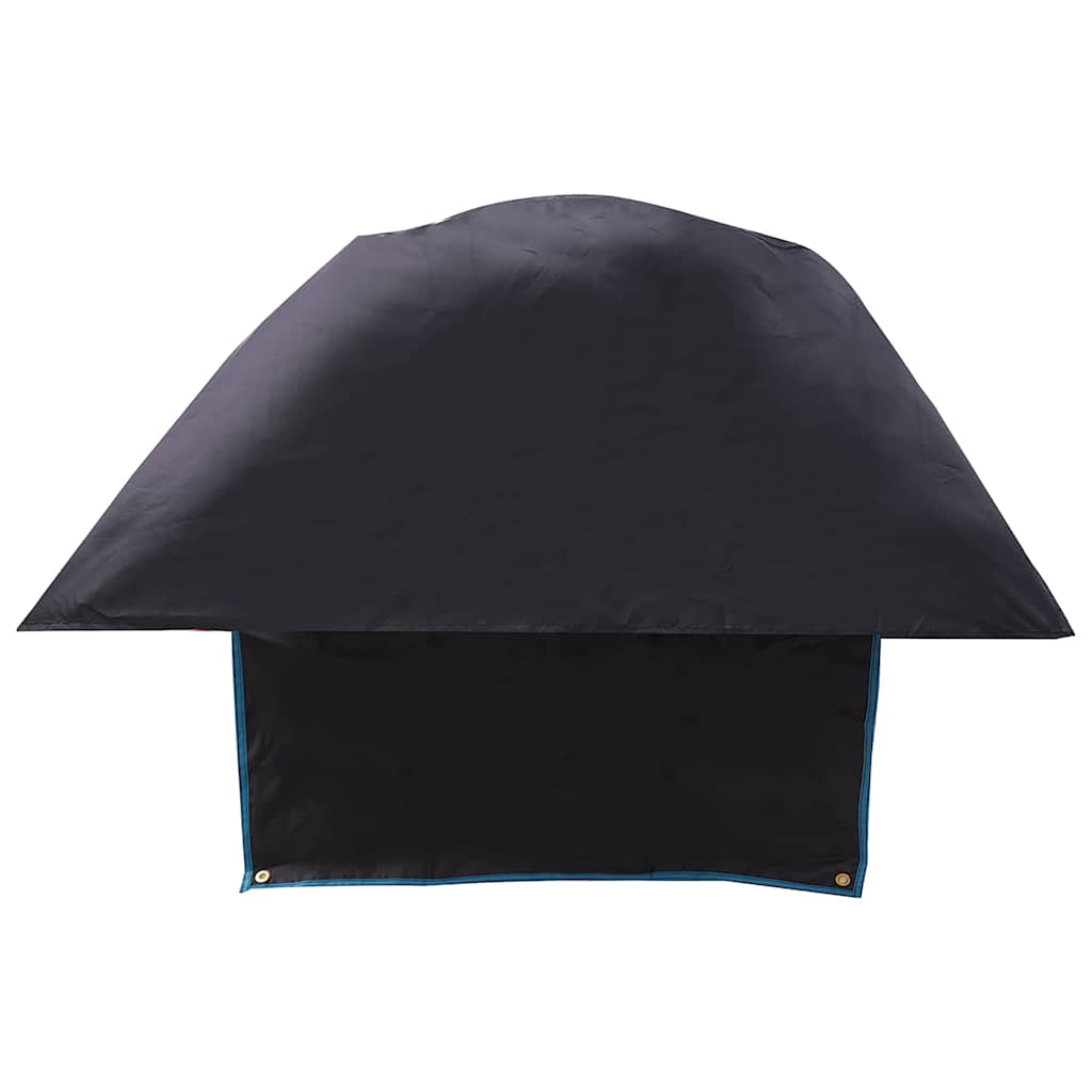 vidaXL Copertura per Ruote Nero, Blu 108 x 76 cm Oxford