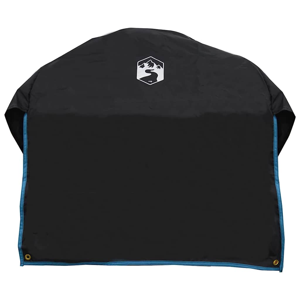 vidaXL Copertura per Ruote Nero, Blu 108 x 76 cm Oxford