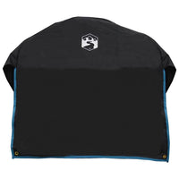 vidaXL Copertura per Ruote Nero, Blu 108 x 76 cm Oxford