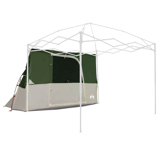 vidaXL Tenda con tetto Altro Verde e Nero 280 x 220 x 176 cm