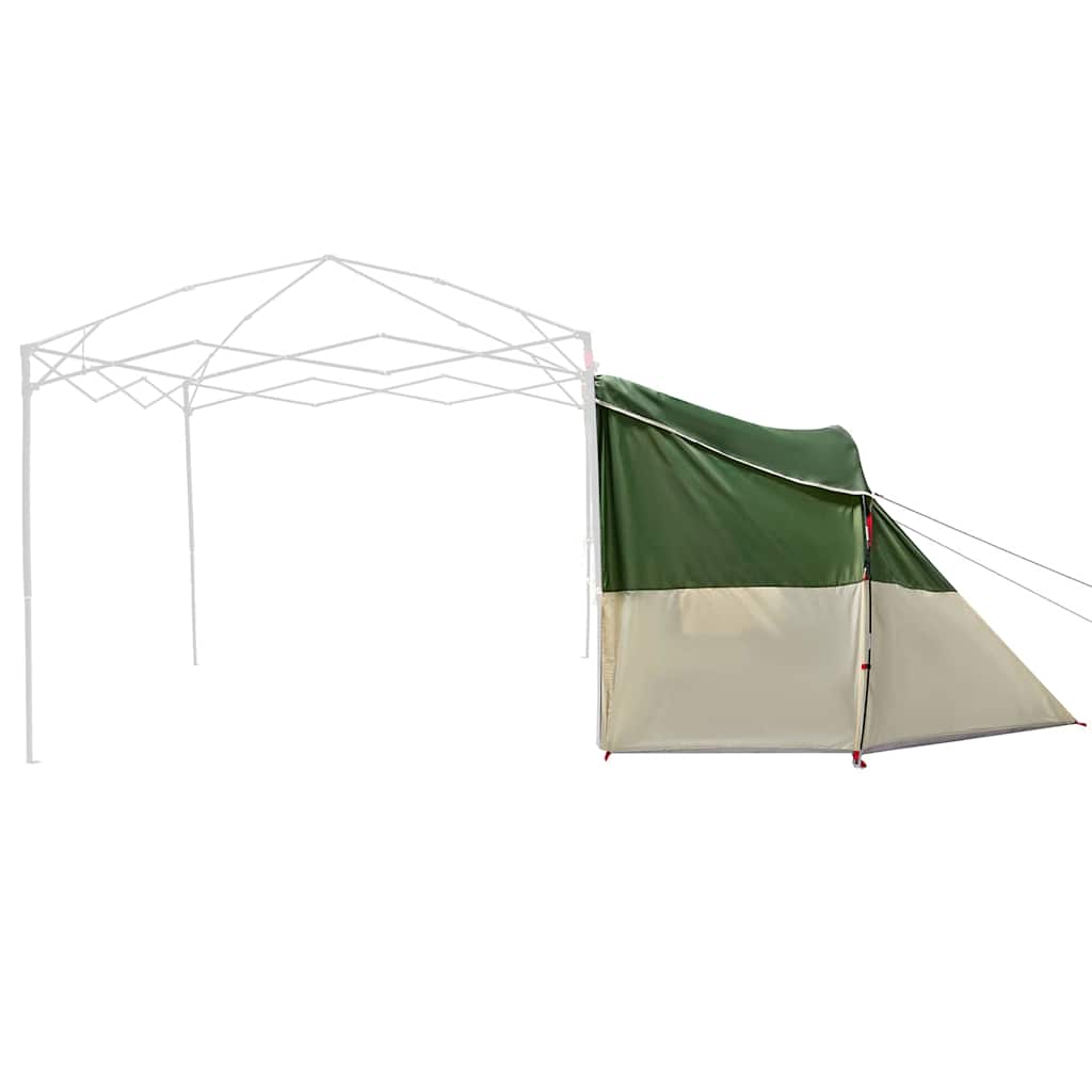 vidaXL Tenda con tetto Altro Verde e Nero 280 x 220 x 176 cm