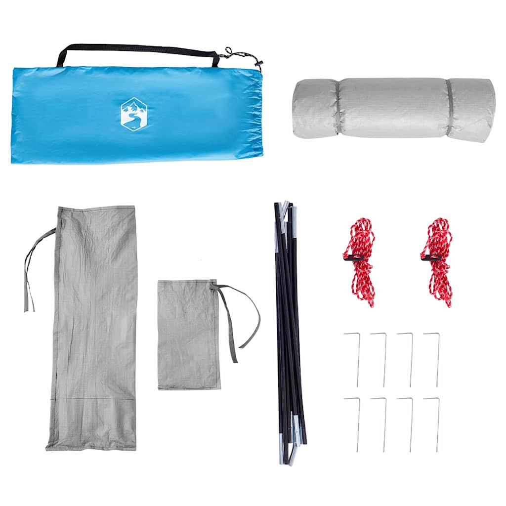 Tenda con tetto Altro Blu e Nero 280 x 220 x 176 cm 42001147