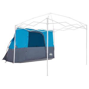 vidaXL Tenda con tetto Altro Blu e Nero 280 x 220 x 176 cm