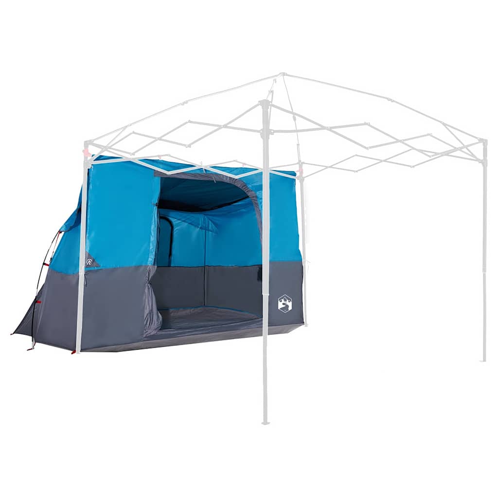 vidaXL Tenda con tetto Altro Blu e Nero 280 x 220 x 176 cm