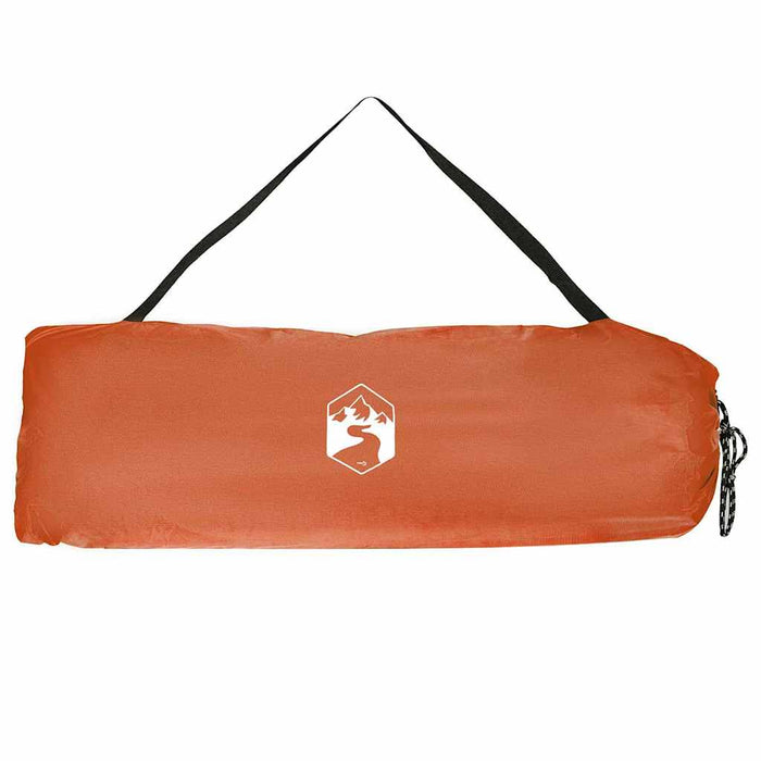 Tenda con tetto Grigio e Arancione e Nero 280 x 220 x 176 cm 42001148