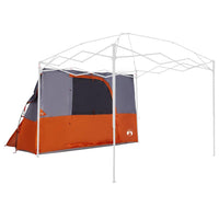 Tenda con tetto Grigio e Arancione e Nero 280 x 220 x 176 cm 42001148
