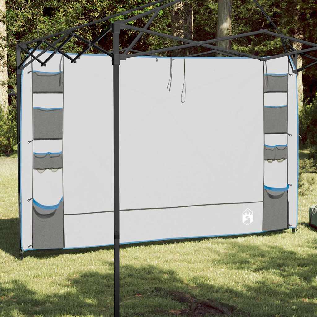 vidaXL Organizzatore da Tenda Appeso Grigio 320 x 182 cm