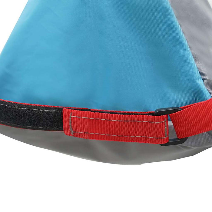 vidaXL Sacchetto di stoccaggio Grigio, Blu, Rosso 24 x 16 x 24 cm