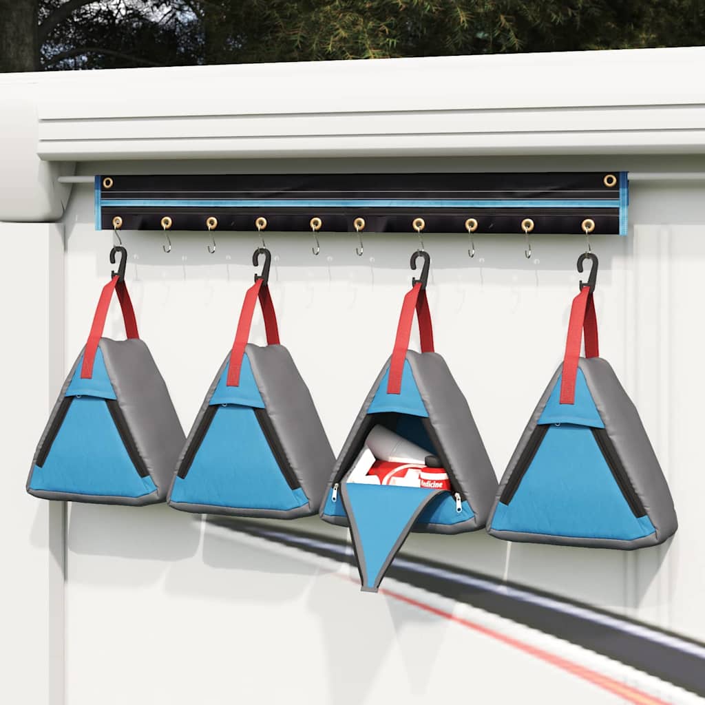 Sacchetto di stoccaggio Grigio, Blu, Rosso 24 x 16 x 24 cm 42001150