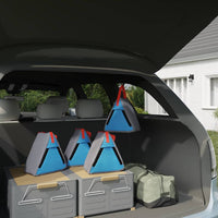 vidaXL Sacchetto di stoccaggio Grigio, Blu, Rosso 24 x 16 x 24 cm