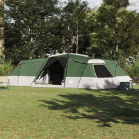 vidaXL Tenda Familiare Verde 833 x 585 x 216 cm Poliestere