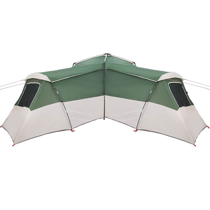 vidaXL Tenda Familiare Verde 833 x 585 x 216 cm Poliestere