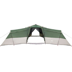 vidaXL Tenda Familiare Verde 833 x 585 x 216 cm Poliestere