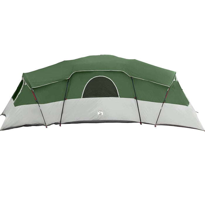 vidaXL Tenda Familiare Verde 762 x 655 x 218 cm Poliestere