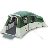 vidaXL Tenda Familiare Verde 762 x 655 x 218 cm Poliestere