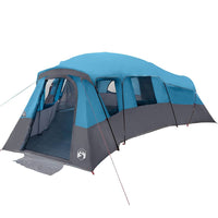 vidaXL Tenda Familiare Blu 762 x 655 x 218 cm Poliestere