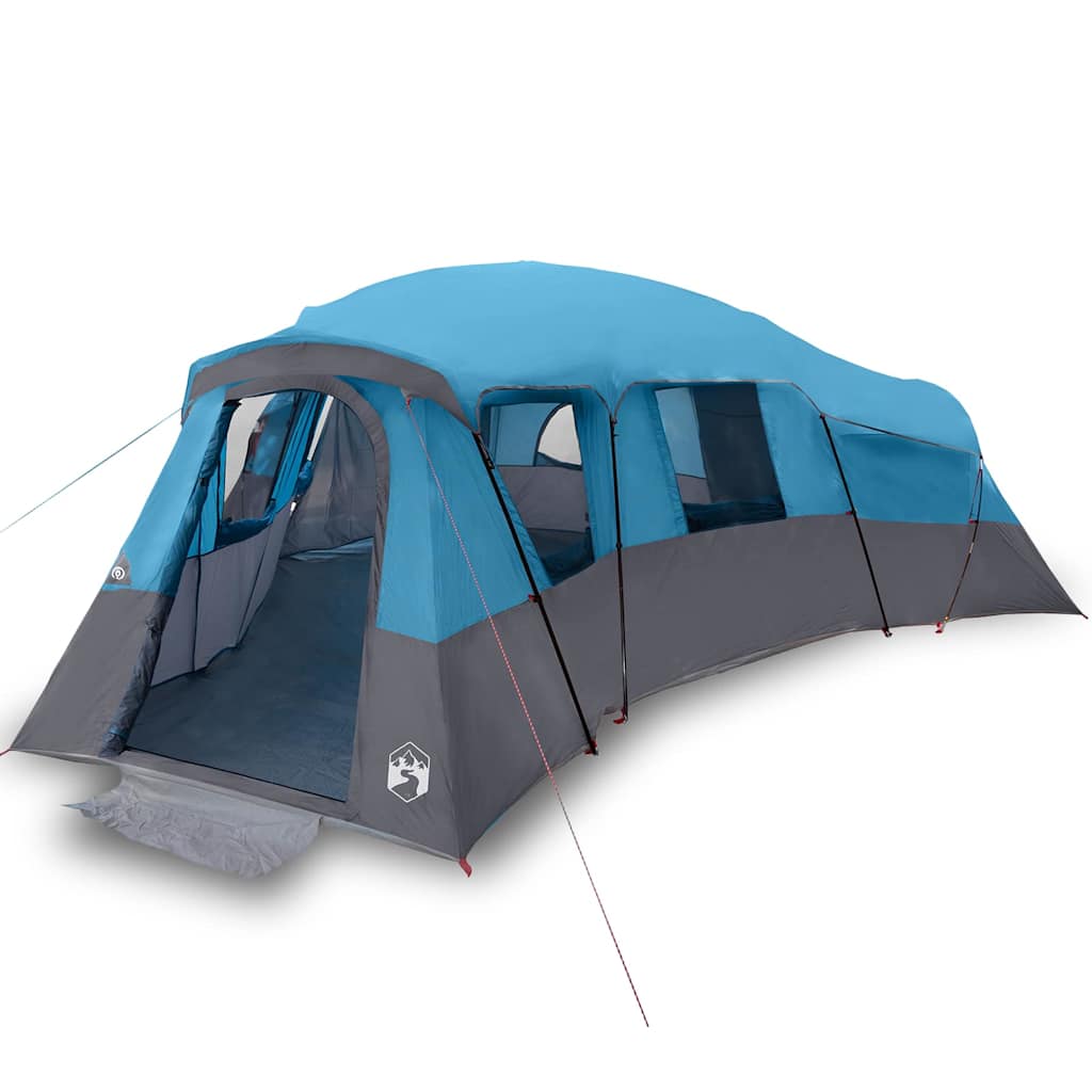 vidaXL Tenda Familiare Blu 762 x 655 x 218 cm Poliestere