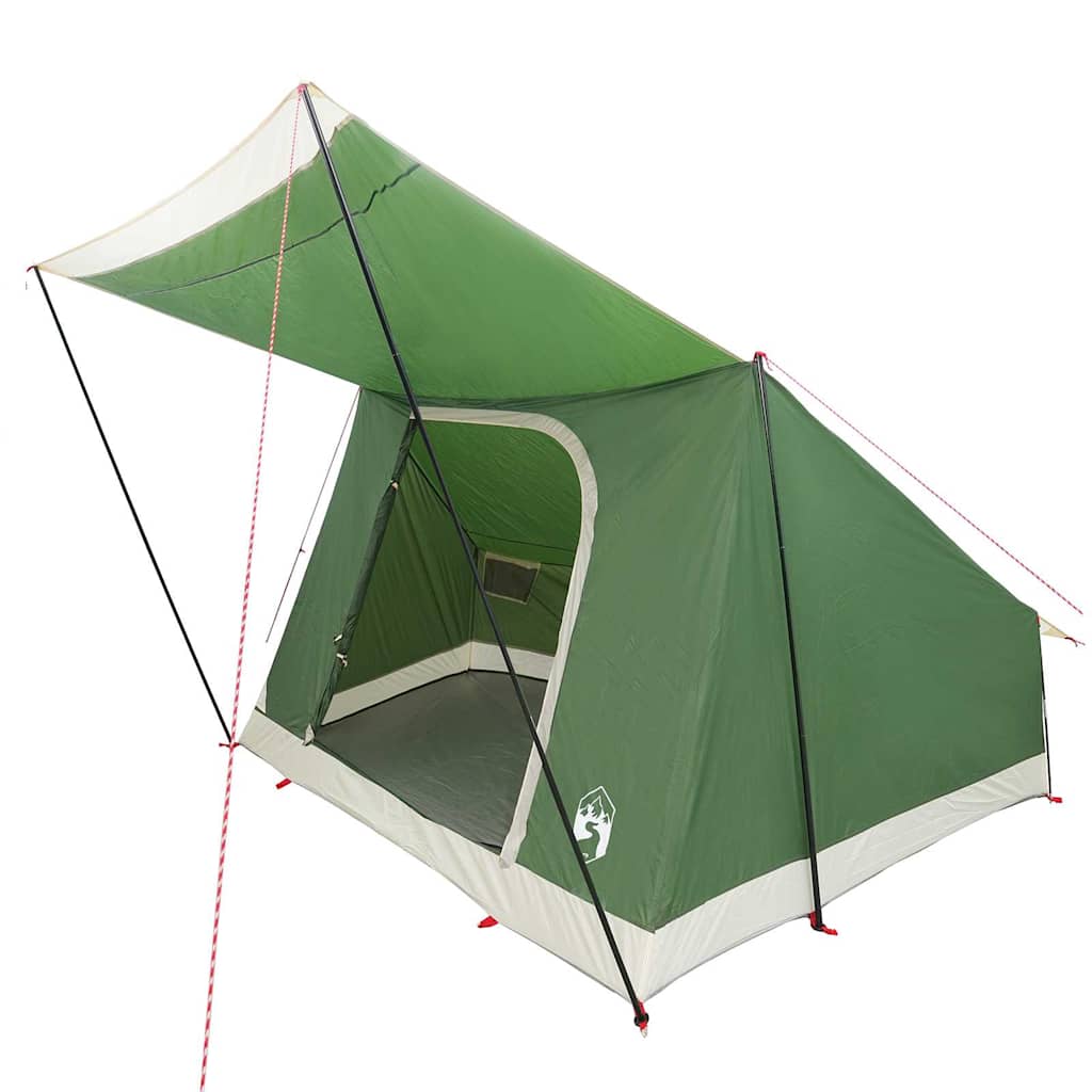 vidaXL Tenda da campeggio Verde 282 x 225 x 154 cm Poliestere