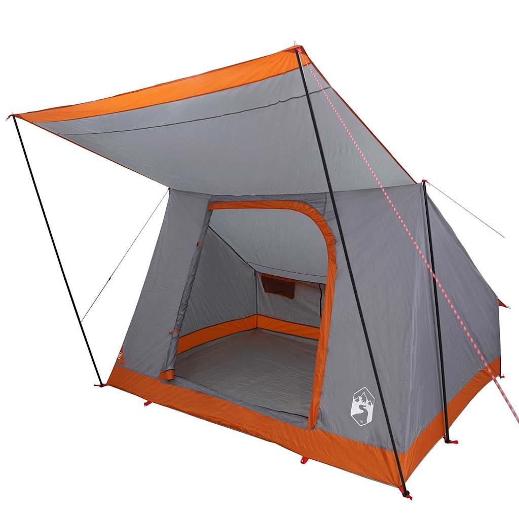 Tenda da campeggio Grigio e arancione 282 x 225 x 154 cm 42001159