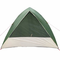 vidaXL Tenda da campeggio Verde 320 x 275 x 190 cm Poliestere