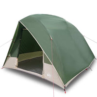 vidaXL Tenda da campeggio Verde 320 x 275 x 190 cm Poliestere