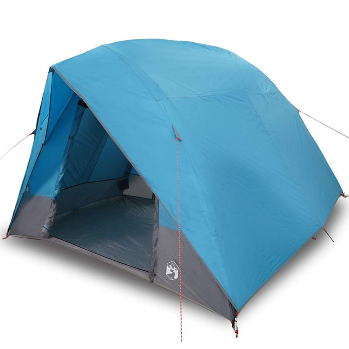 vidaXL Tenda da campeggio Blu 320 x 275 x 190 cm Poliestere
