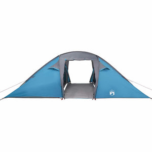 vidaXL Tenda con tetto Altro Blu e Nero 510 x 240 x 156 cm Poliestere