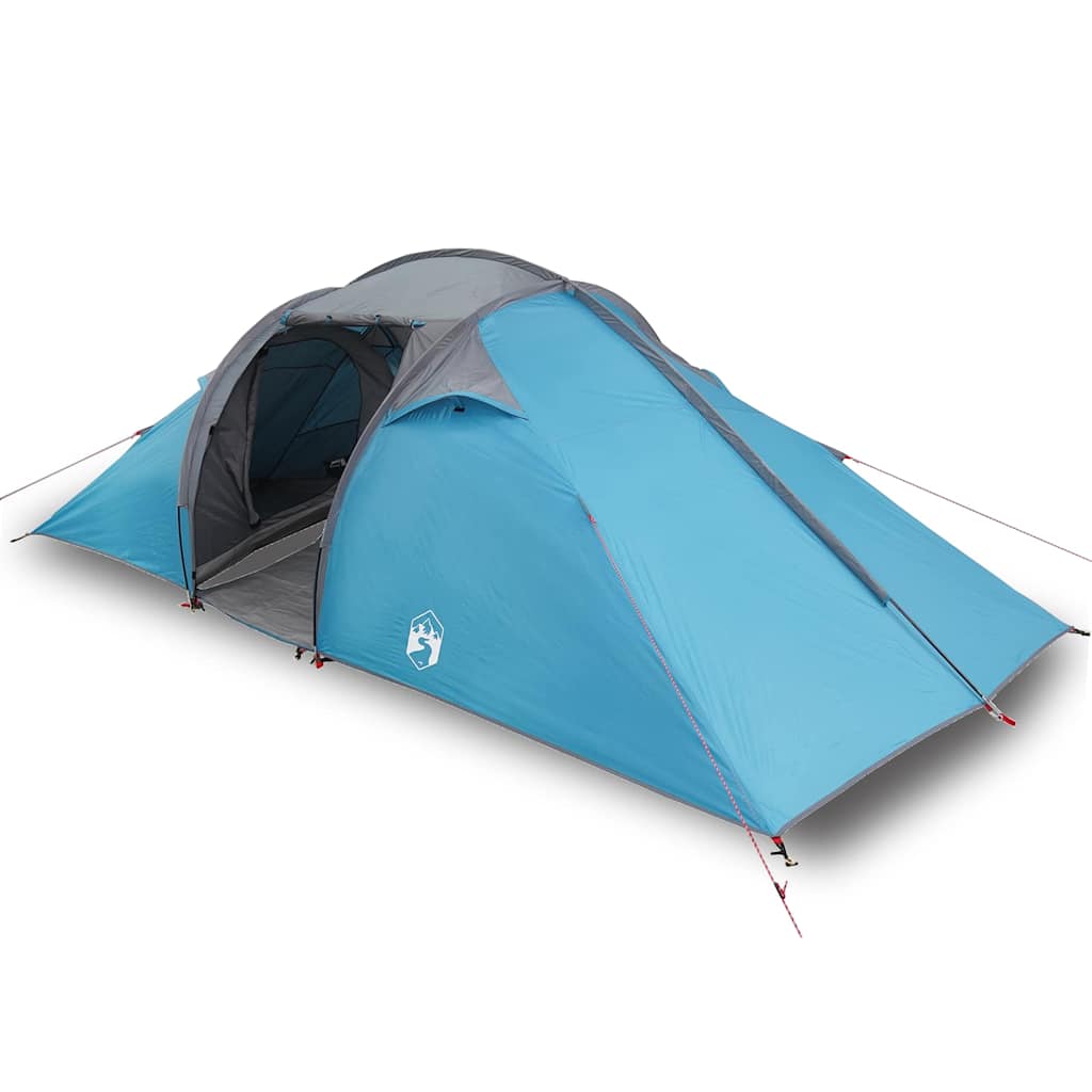 vidaXL Tenda con tetto Altro Blu e Nero 510 x 240 x 156 cm Poliestere