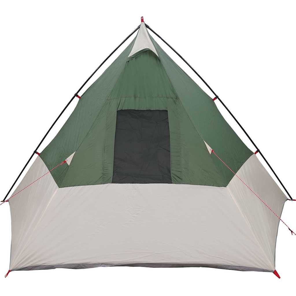 Tenda con tetto Verde e Nero 383 x 338 x 217 cm Poliestere 42001166