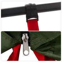 vidaXL Tenda interna in rete Verde 303 x 303 cm