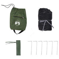 vidaXL Tenda interna in rete Verde 303 x 303 cm