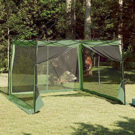 vidaXL Tenda interna in rete Verde 303 x 303 cm