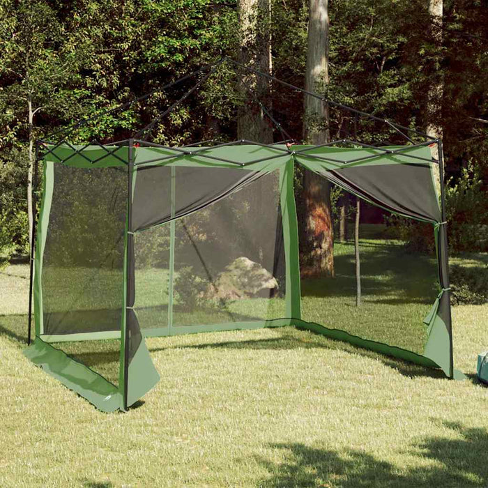 vidaXL Tenda interna in rete Verde 303 x 303 cm