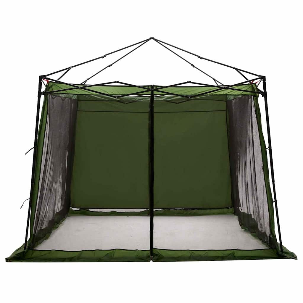 vidaXL Tenda interna in rete Verde 303 x 303 cm