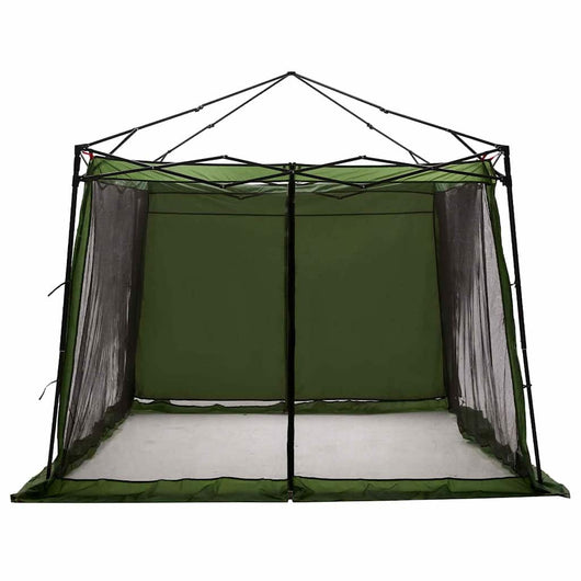 vidaXL Tenda interna in rete Verde 303 x 303 cm