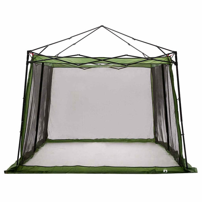 vidaXL Tenda interna in rete Verde 303 x 303 cm
