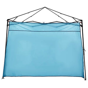 vidaXL Tenda interna in rete Blu 303 x 303 cm
