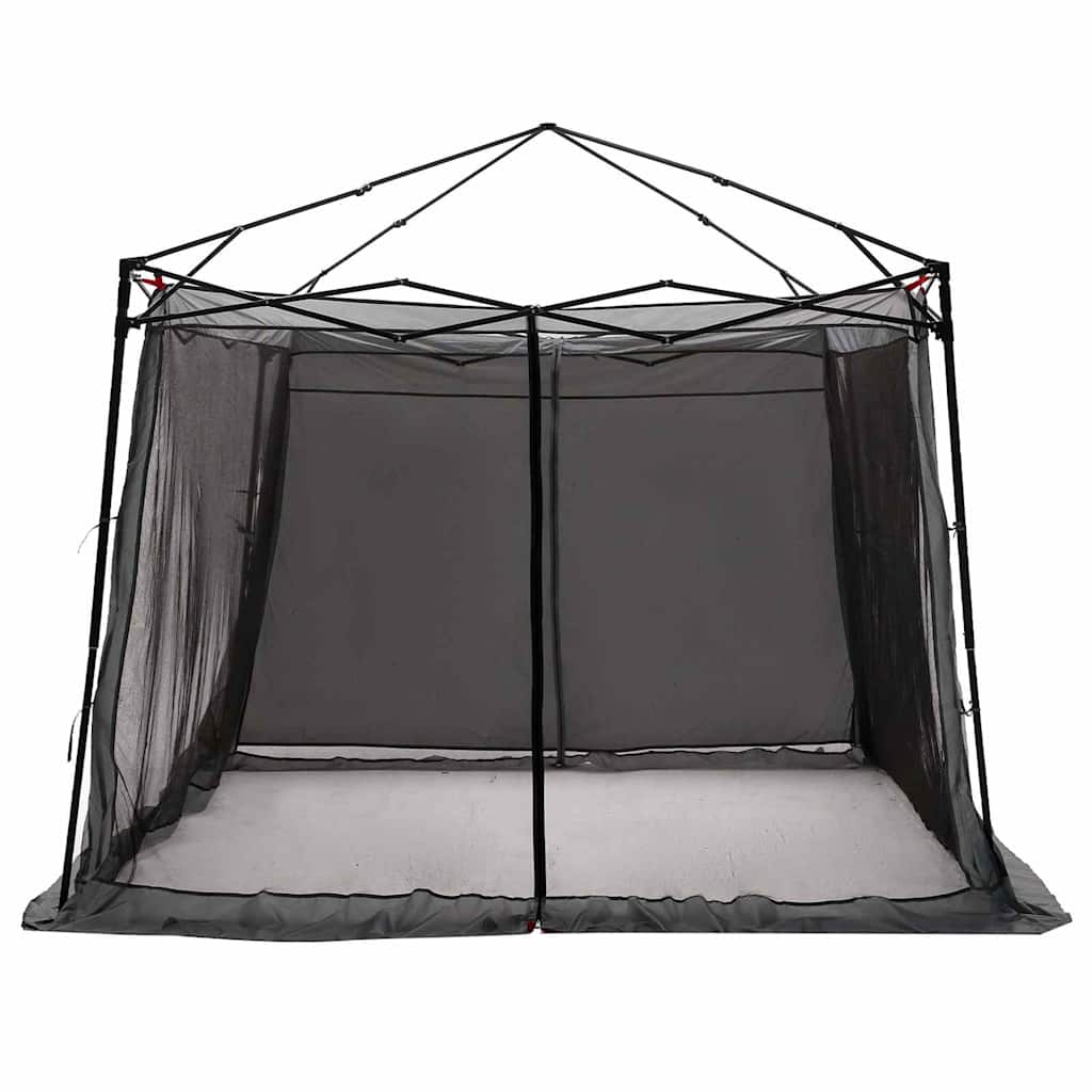 vidaXL Tenda interna in rete Grigio 303 x 303 cm