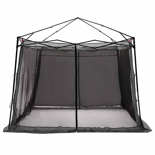 vidaXL Tenda interna in rete Grigio 303 x 303 cm