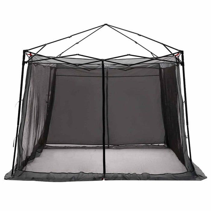 vidaXL Tenda interna in rete Grigio 303 x 303 cm
