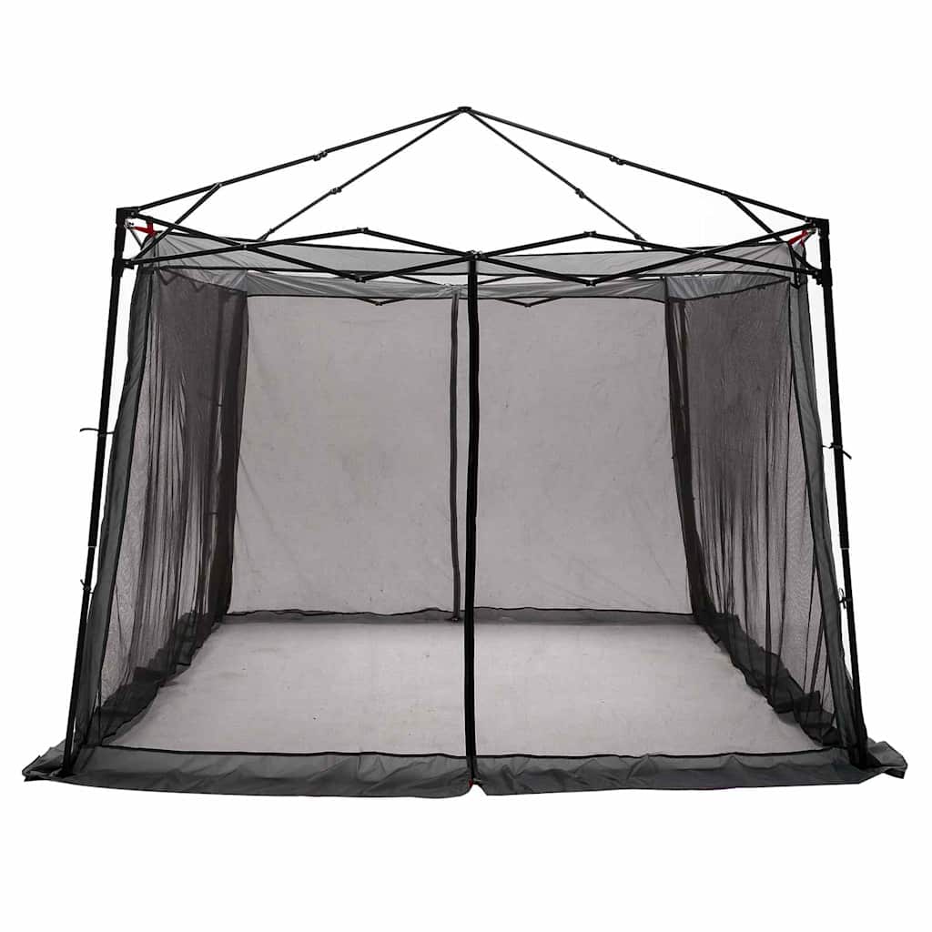 vidaXL Tenda interna in rete Grigio 303 x 303 cm