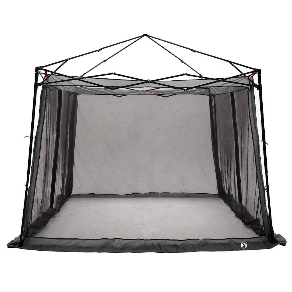 vidaXL Tenda interna in rete Grigio 303 x 303 cm