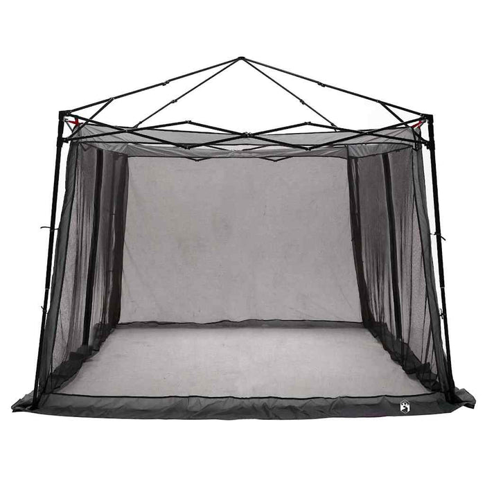 vidaXL Tenda interna in rete Grigio 303 x 303 cm