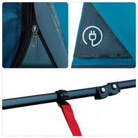 Tenda interna in rete Blu 290 x 288 cm 42001176