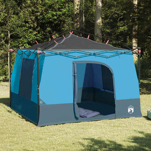 vidaXL Tenda interna in rete Blu 290 x 288 cm